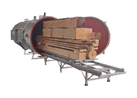 Forno aquecido para eletricidade Equipamento de secagem de madeira Q345R Aço carbono 380v 3 fases 50Hz