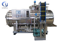 Máquina de esterilização de alimentos totalmente automática SUS304 aço inoxidável 0,35 Mpa