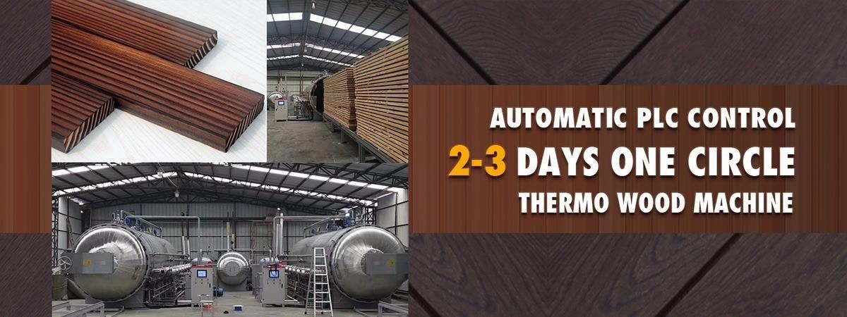 qualidade Equipamento de tratamento térmico de madeira fábrica