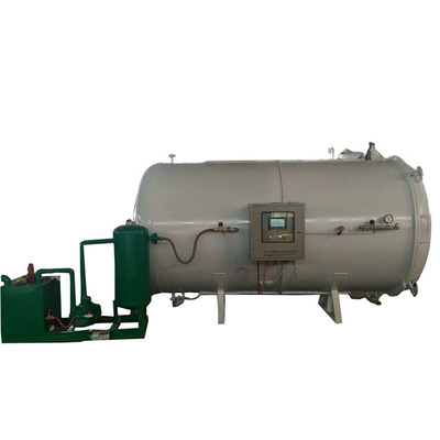 Equipamento de secagem de madeira para fornos a vácuo Controle por PLC DN1800*18000