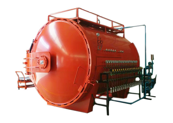 Escala de cura de borracha 380V da autoclave da ventilação forçada grande com isolação da espuma