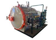 Autoclave de cura de borracha do processo refrigerar de ar com controle do PLC e isolação da espuma
