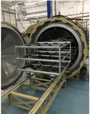 Autoclave de curagem composta de aquecimento elétrico com controle de temperatura preciso