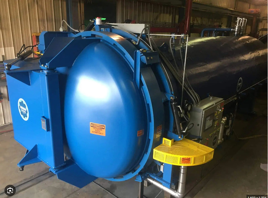 Autoclave composto de 100-450 graus para vulcanização de borracha Q345R/SS304 316 ASME