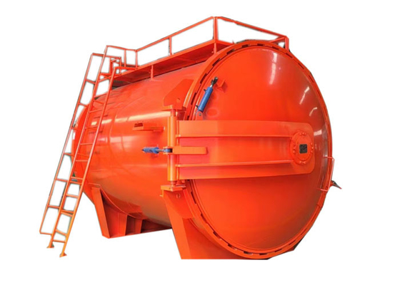 Gráfico de Feixe Rotativo Tratamento de Veneer de Madeira Pressão Vazio Madeira Madeira Impregnação Autoclave