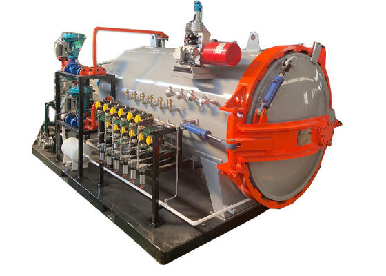 Sistema de compressor de ar de alta precisão de controlo de pressão Produtos desportivos Autoclaves para compósitos