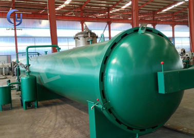 Instalação de tratamento de madeira em autoclave de madeira de impregnação