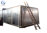 Q345R Forno de aço carbono Equipamento de secagem de madeira de 1,8 m Porta aberta manual 3 fases