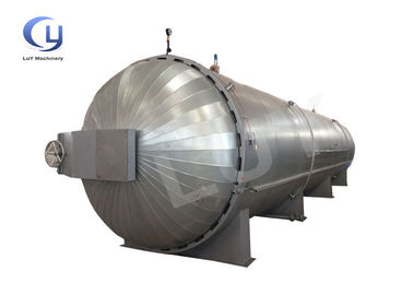 Máquina de tratamento térmico de forno de impregnação de madeira 6m 8m comprimento