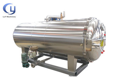Máquina de esterilização de alimentos 30min Tempo de esterilização SUS 304 aço inoxidável