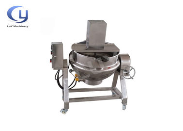 36 - 72r/Min Jacketed Kettle 100L 200L 300L 400L 500L para cozinhar potenciômetros