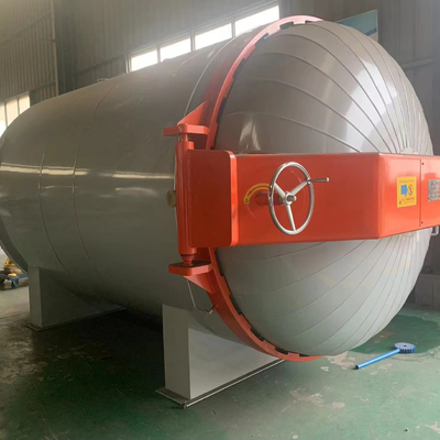 Compreensão clara da situação de pressão Tubo Liner Vulcanizer Máquina de autoclave para pneus