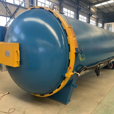 Pressão de liberação dentro do tanque Minas Roller Vulcanização Tanque Borracha Atletismo Pista Vulcanização Autoclave