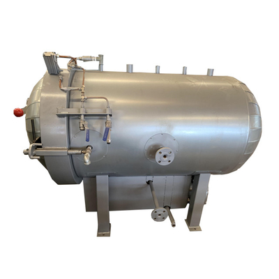 Pressão de liberação automática no interior do tanque de borracha de rolos de canister de vulcanização autoclave com componentes-chave do motor