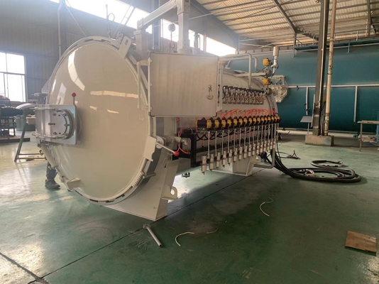 Fabricantes Venda direta Autoclave de fibra de carbono composta grande Autoclave automático de vidro laminado