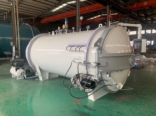 Fabricantes Venda direta Autoclave de fibra de carbono composta grande Autoclave automático de vidro laminado