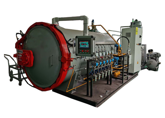 Operação e Manutenção Simples Curagem a Alta Temperatura Indústria Eletrônica Campo Autoclave de Fibra de Carbono