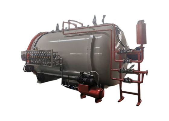 Automóvel Controle de PLC Cura Autoclave de fibra de carbono Material pré-impregnado Autoclave composto núcleo de pressão Motor de recipiente