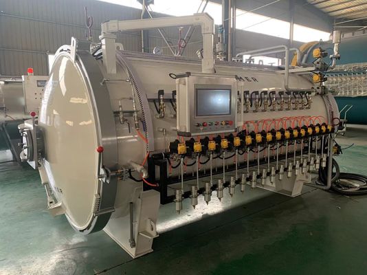 Comprimento 3500mm Autoclave Composto Peças de Carro Como Capô Teto Para-lama Asa Forno Para Fabricantes de Produtos de Fibra de Carbono
