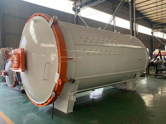 Autoclave de cura de material compósito com certificado CE ASME para peças de automóveis como capô, para autoclave de alta pressão