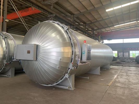 Módulo PLC Sistema de Nitrogênio Epóxi Peças Automotivas Mini Autoclave de Compósito