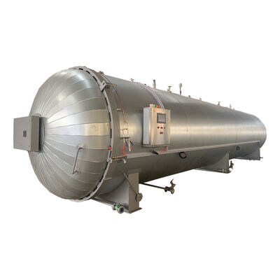 Autoclave Industrial Automática de resíduos de pneus Plantas de recauchutamento de pneus Automóveis Tanque de vulcanização de mangueira de borracha de forma especial