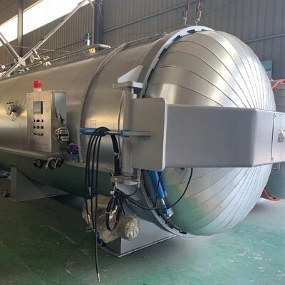 Autoclave Automático Completo para Cura de Compósitos de Fibra de Carbono para Renovação de Borracha a Vácuo
