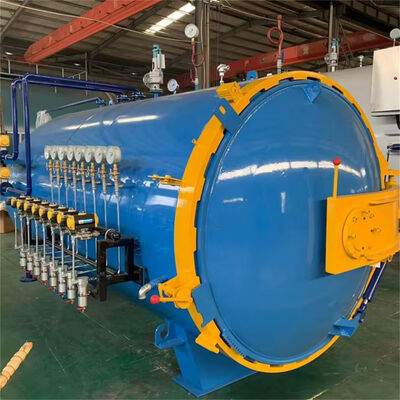 Autoclave automotivo certificada CE do ISO para a eficiência elevada 10Kw-700Kw do ciclo de cura rápida da bandeja da bateria de New Energy industrial