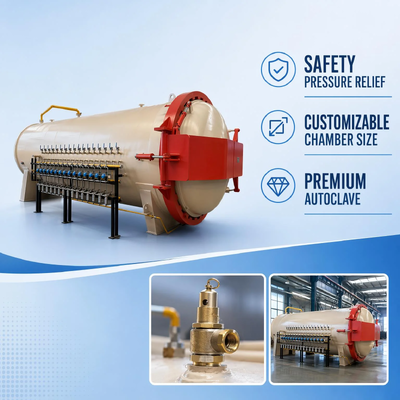 CE certificou a autoclave do laboratório da estrutura compacta de 0.6x1.2m mini para a pesquisa de cura da amostra material