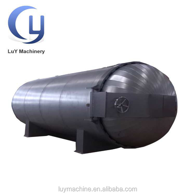 Máquina de autoclave de madeira tratada termicamente com corrosão