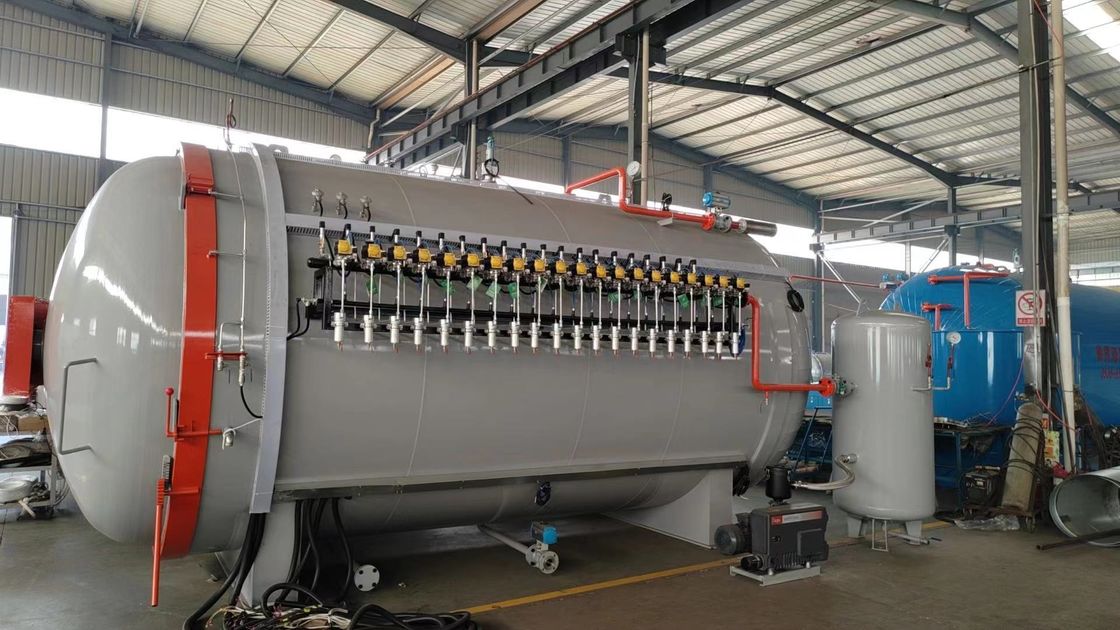 Autoclave de alta precisão para produtos compostos Autoclave composto de fibra de carbono com controle de pressão do painel de surf