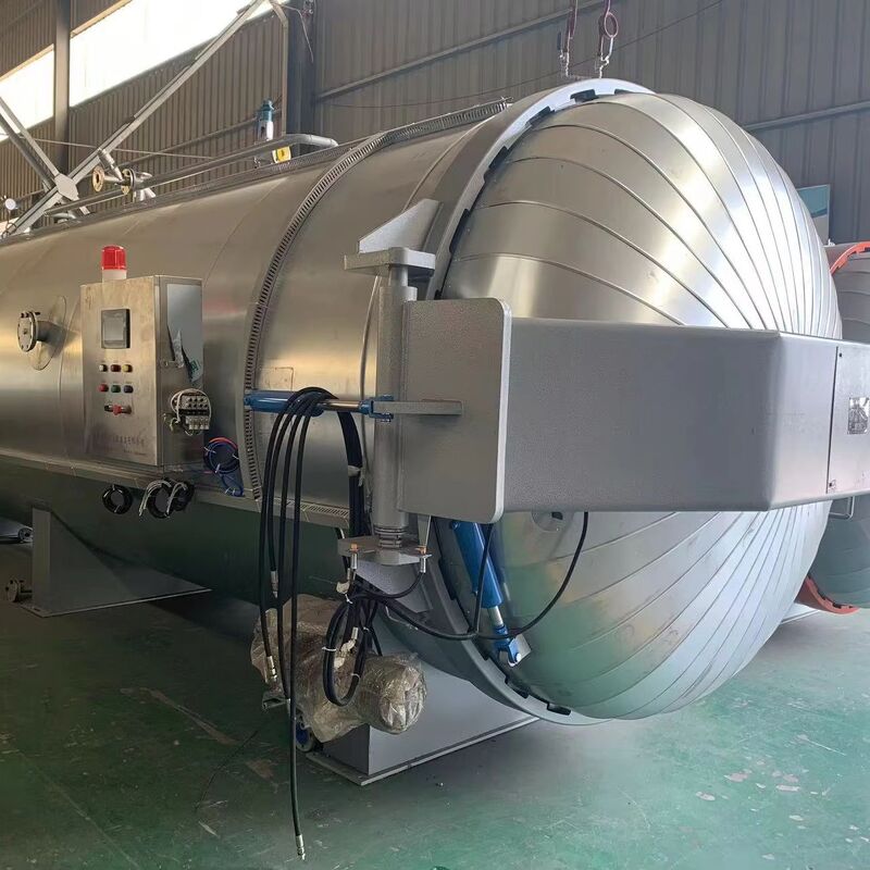 Autoclave Automático Completo para Cura de Compósitos de Fibra de Carbono para Renovação de Borracha a Vácuo