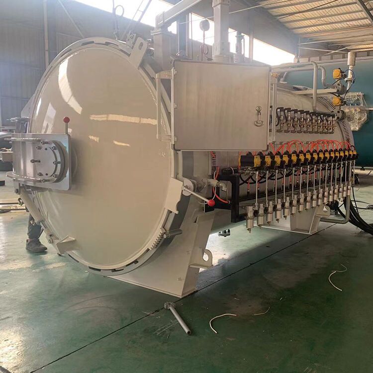 Operação simples Manutenção Autoclaves de curagem a alta temperatura Motor para produção Produto composto Produtos desportivos Inoxidável