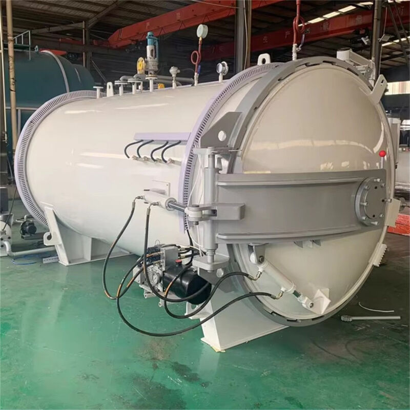 Autoclave industrial de parede dupla de aço inoxidável aprovado pela ISO CE Estruturas de satélite usadas Zero defeito Baixa pressão