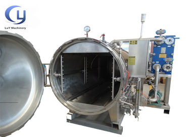 Autoclave industrial da máquina do esterilizador do alimento/máquina de alta pressão da esterilização