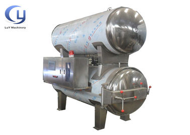 Esterilizador industrial do vapor do produto comestível, processo da retorta na indústria alimentar