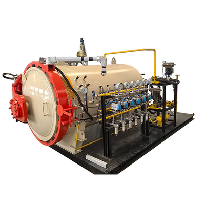 Autoclave de fibra de carbono para acessórios de navios Componentes compostos Produtos de curado de moldagem Melhor preço Componente do núcleo do motor