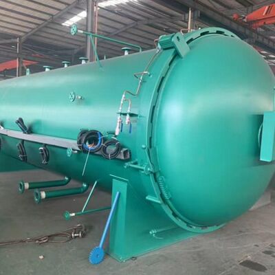 Máquina de reciclagem de pneus de suporte Economia de energia Eco-friendly controle completo automático pressão de projeto 0,6-3,0Mpa tanque de vulcanização