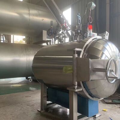Autoclave de vulcanização de borracha 150-220C Controle de temperatura Controle automático de pressão e tempo Multifuncional para pó de borracha