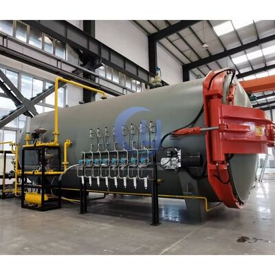 Autoclave composto para peças de automóveis motor de alta pressão certificado ISO CE fácil de operar