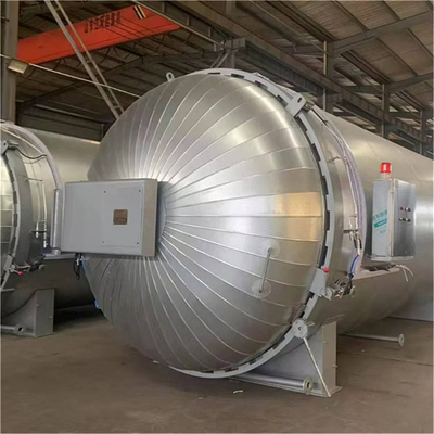 Autoclave de Compósito a Vácuo com Controle PLC e Registro de Dados para Testes de Compósitos em Laboratório e P&D